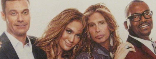 Jennifer Lopez, Steven Tyler, Randy Jackson, and Ryan Seacrest cover TVGuide